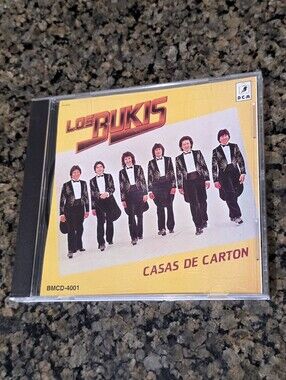LOS BUKIS - Casas De Carton - music CD - RARE Fonovisa 1987 vintage BMCD-4001